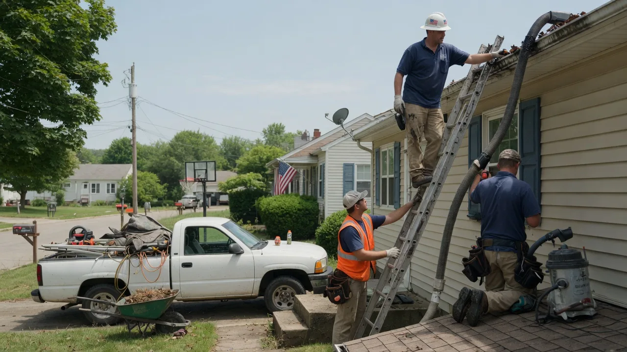 Gutter Installation in Dexter City, OH near me